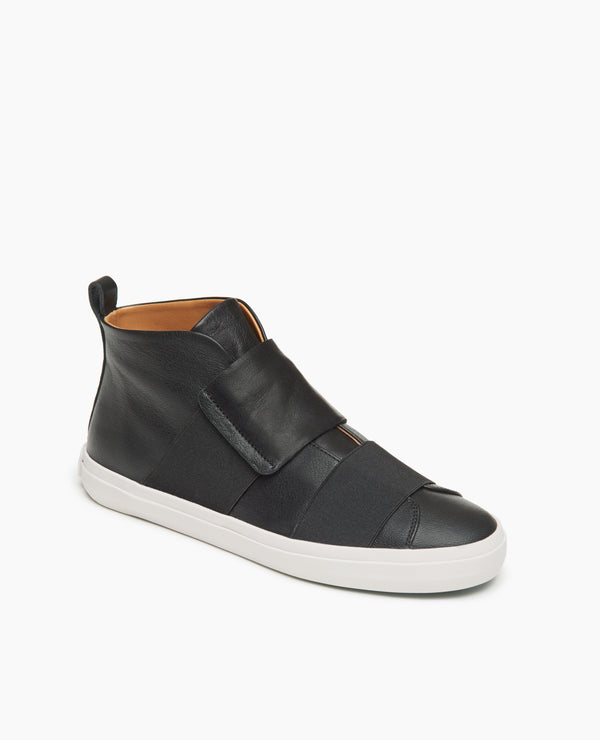 Coclico Opa High-Top SneakerBlack Leather