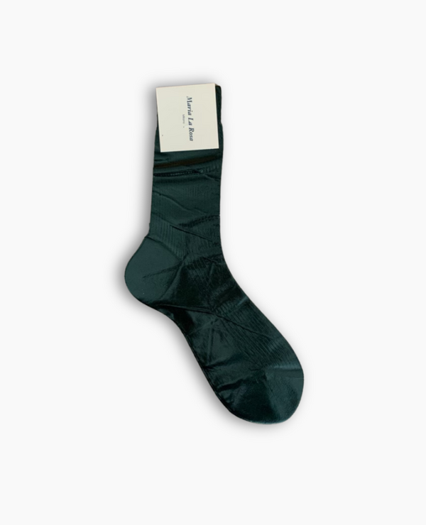Coclico Maria La Rosa Cipresso Silk SocksCipresso Foil