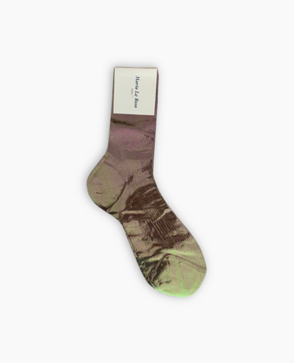Coclico Maria La Rosa Nocciola Silk SocksNocciola Foil