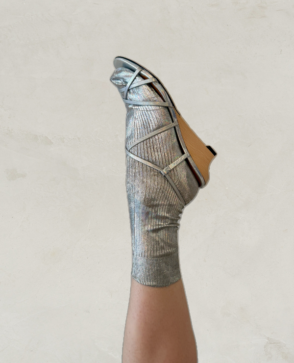 Coclico Maria La Rosa Ologram Silk SocksOlogram Foil