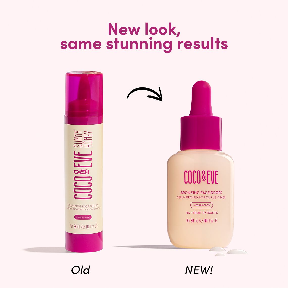 Coco & Eve Bronzing Face Drops 1oz