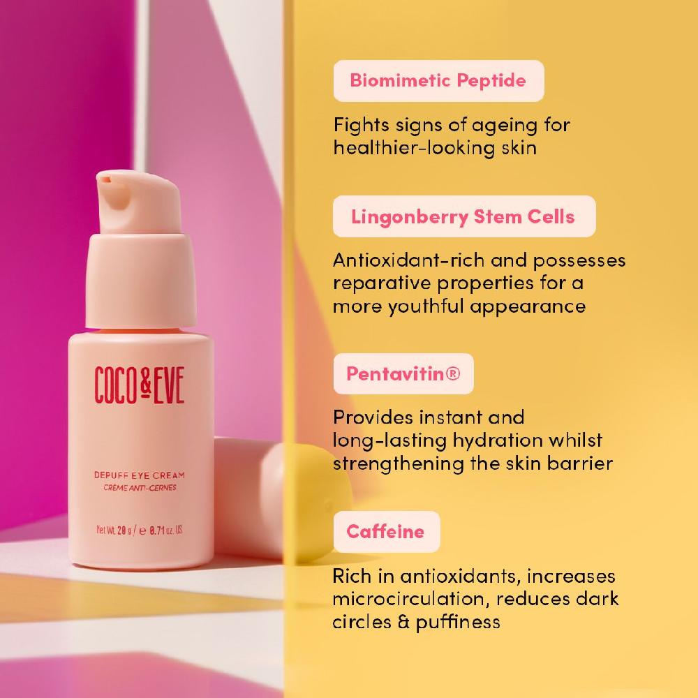Coco & Eve Depuff Eye Cream0.7oz
