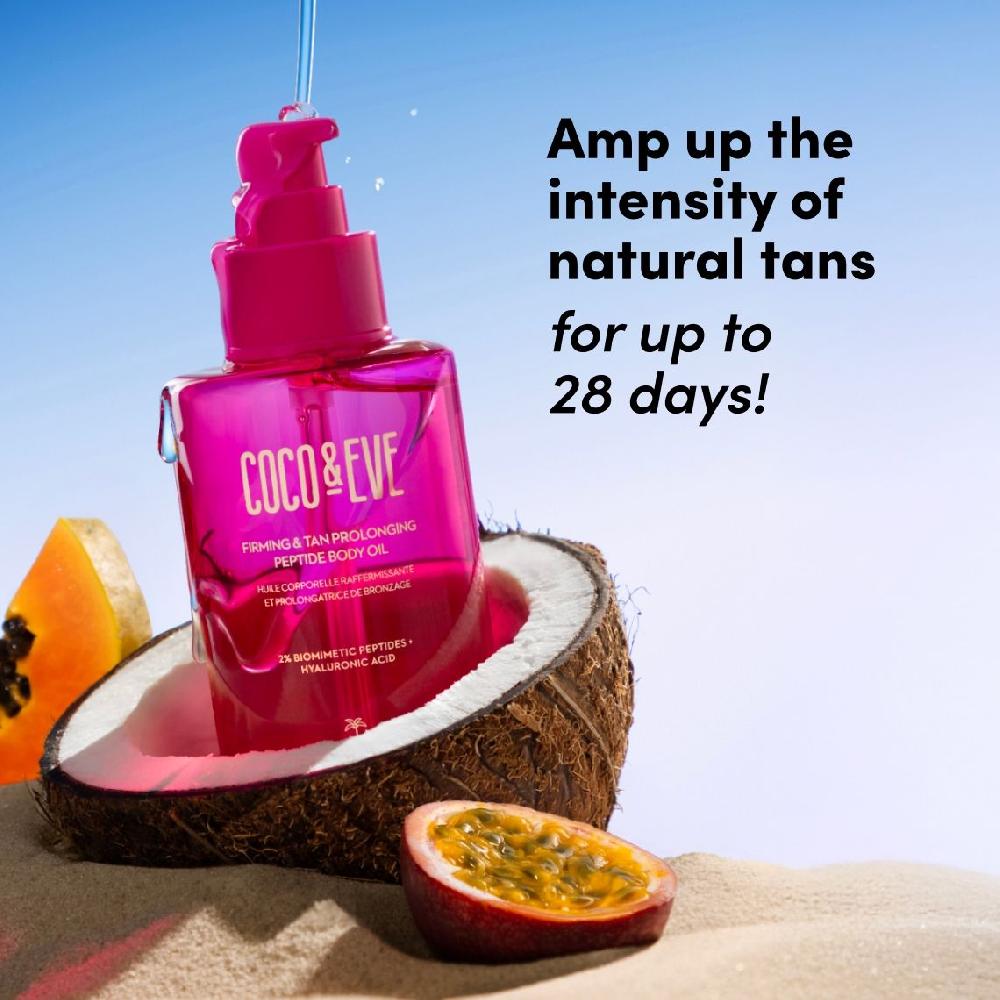 Coco & Eve Firming & Tan Prolonging Peptide Body Oil5.75oz