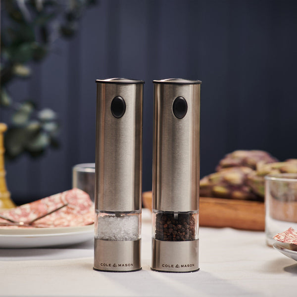 Cole & Mason Cole & Mason Battersea Electronic Salt & Pepper Mills Set