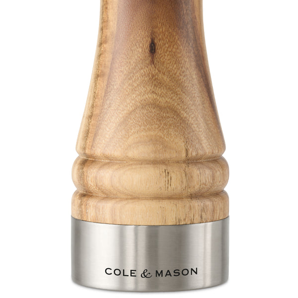 Cole & Mason Cole & Mason Camden Traditional Acacia Salt And Pepper Mill Gift Set 8.5"
