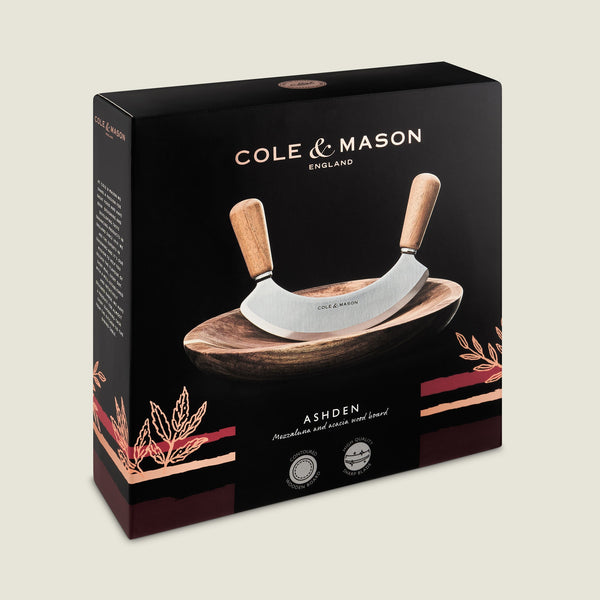 Cole & Mason Cole & Mason Ashden Mezzaluna And Board