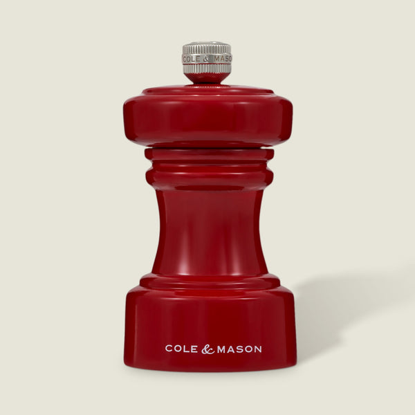 cole & mason Cole & Mason Red Gloss Salt & Pepper Mills