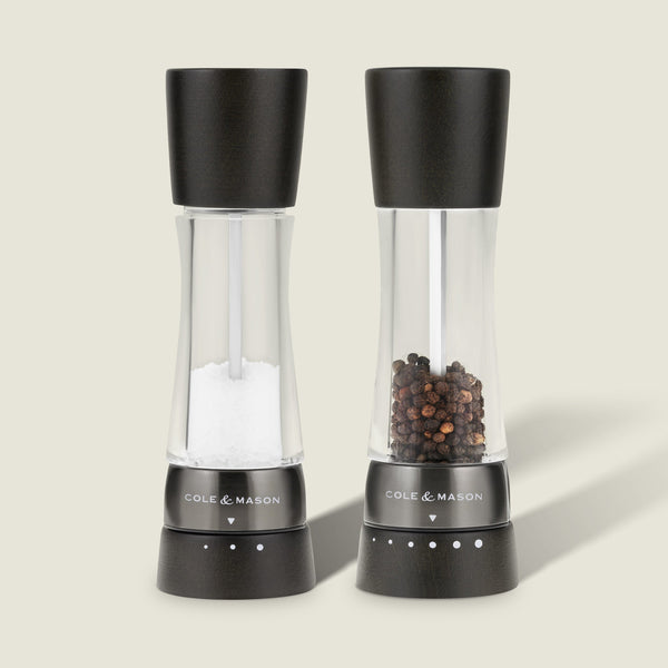 cole & mason Cole & Mason Derwent Black Wood Salt & Pepper Mill