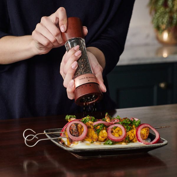 Cole & Mason Cole & Mason Derwent Chestnut Rose Gold Pepper Mill