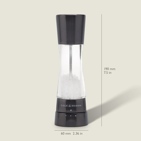 Cole & Mason Cole & Mason Derwent Iron Grey Salt & Pepper Mill Gift Set