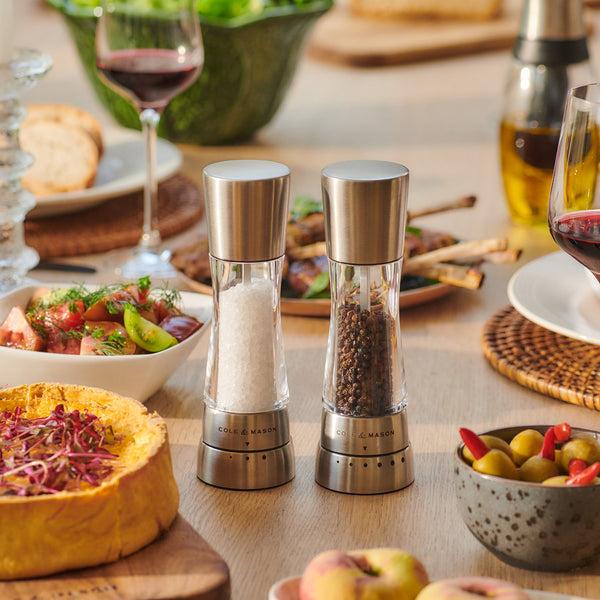 Cole & Mason Cole & Mason Derwent Stainless Steel Salt & Pepper Mill