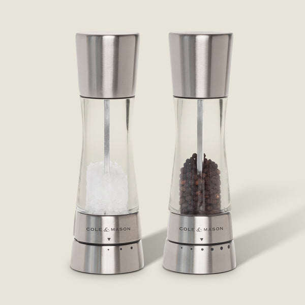 cole & mason Cole & Mason Derwent Stainless Steel Salt & Pepper Mill