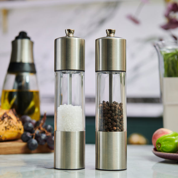 Cole & Mason Cole & Mason Everyday Stainless Steel Salt & Pepper Mill Set