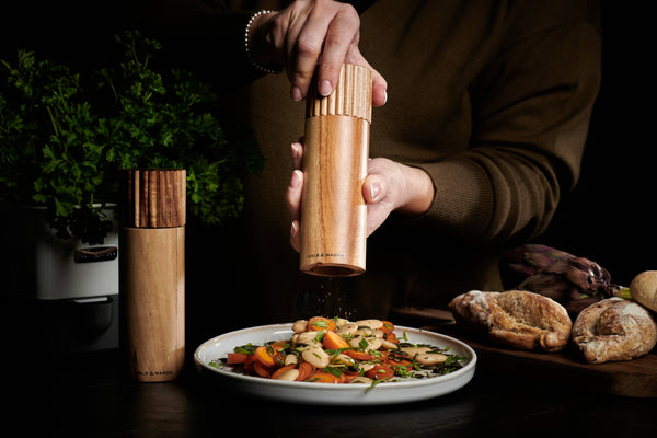 Cole & Mason Cole & Mason Galloway Acacia Salt And Pepper Mill Gift Set 7"