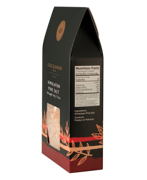 Cole & Mason Cole & Mason Himalayan Pink Salt Box Refill 10.6oz
