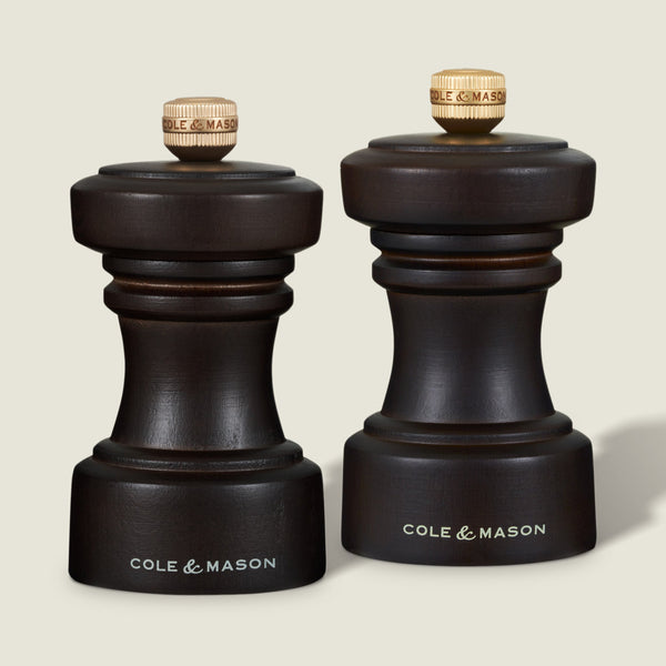 Cole & Mason Cole & Mason Hoxton Chocolate Wood Salt & Pepper Mills