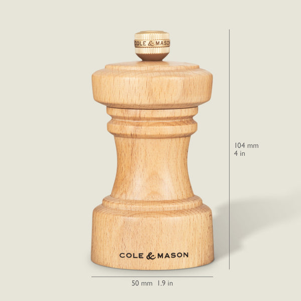 Cole & Mason Cole & Mason Hoxton Natural Beech Salt & Pepper Mills