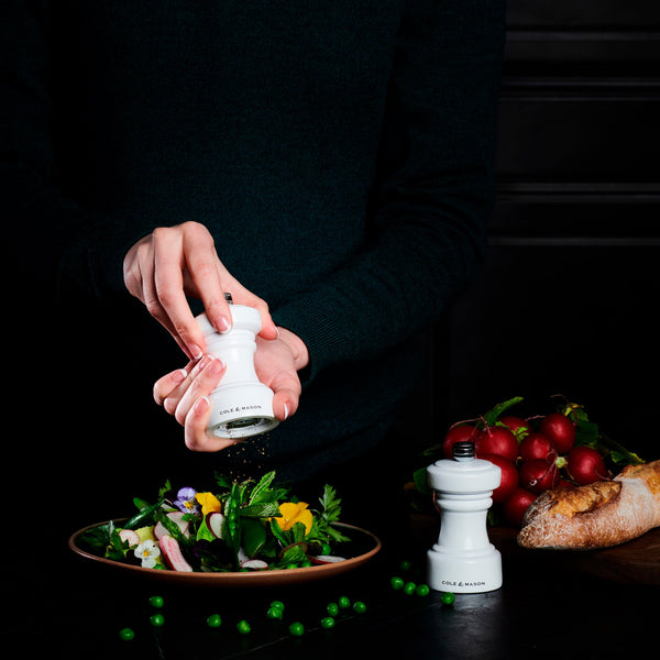 Cole & Mason Cole & Mason Hoxton White Gloss Salt & Pepper Mills