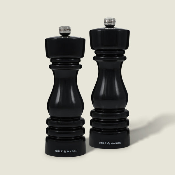 Cole & Mason Cole & Mason London Black Gloss Salt & Pepper Mills