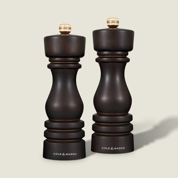 Cole & Mason Cole & Mason London Chocolate Wood Salt & Pepper Mills