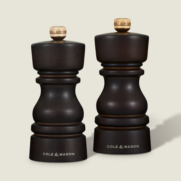 Cole & Mason Cole & Mason London Chocolate Wood Salt & Pepper Mills