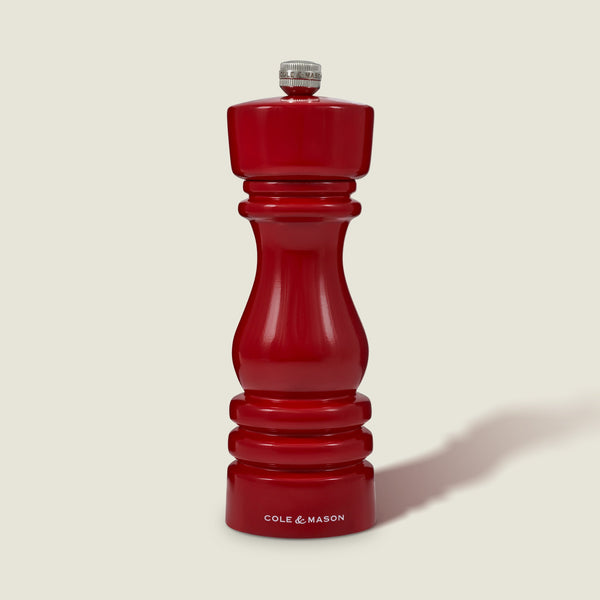 cole & mason Cole & Mason London Red Gloss Salt & Pepper Mills