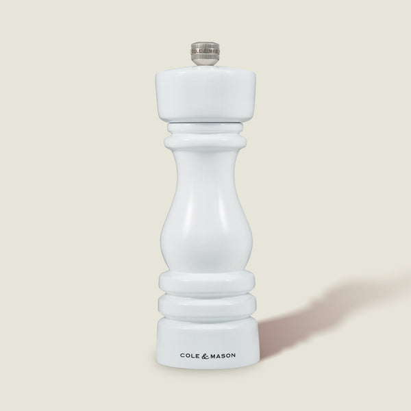 cole & mason Cole & Mason London White Gloss Salt & Pepper Mills