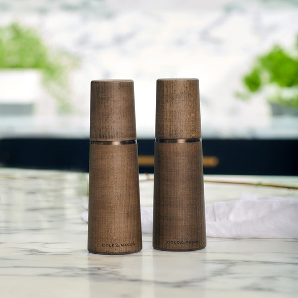 Cole & Mason Cole & Mason Marlow Grey Beech Salt & Pepper Mills