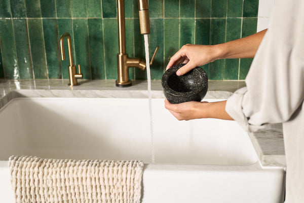 Cole & Mason Cole & Mason Silver Granite Mortar & Pestle 5" - 4lb