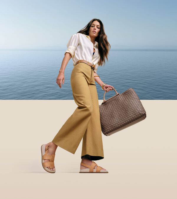 Cole Haan Catherine Woven Tote Bag