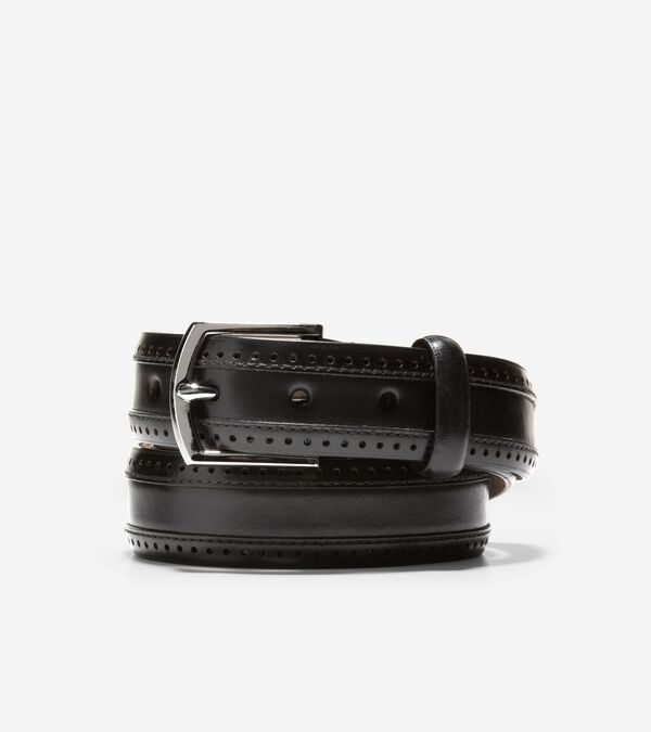 cole haan Dawson 32mm Perforated Belt