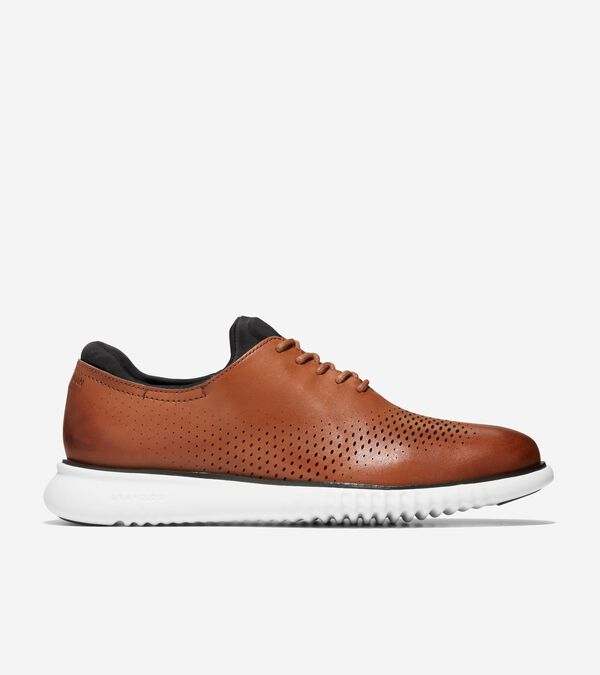 cole haan Men's 2.ZERØGRAND Laser Wingtip Oxfords