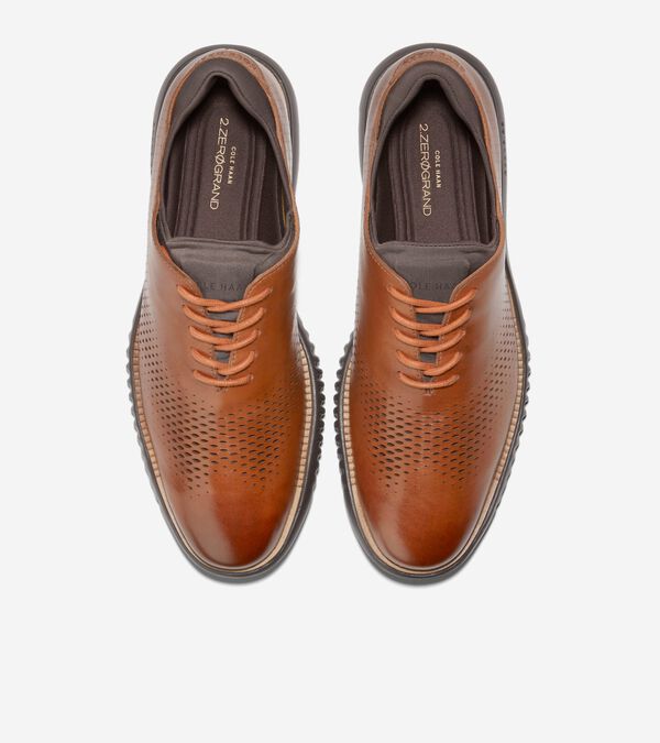 Cole Haan Men's 2.ZERØGRAND Laser Wingtip Oxfords