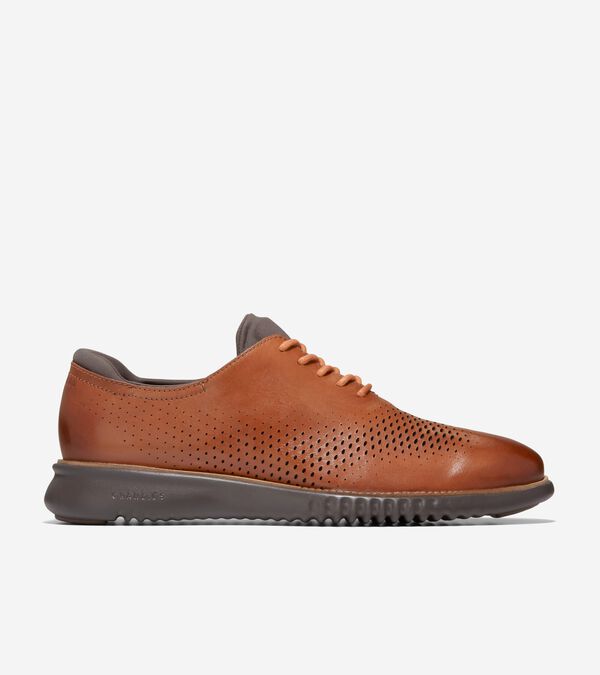 cole haan Men's 2.ZERØGRAND Laser Wingtip Oxfords