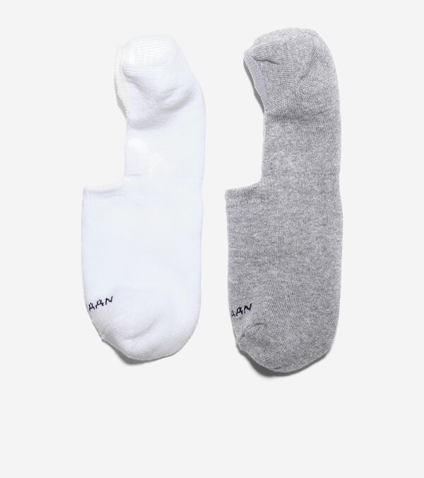 Cole Haan Men's Casual Cushion Sock Liner – 2 Pack