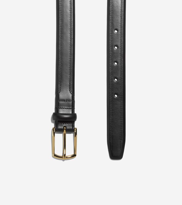 Cole Haan Men's Double Stitch Dress Belt