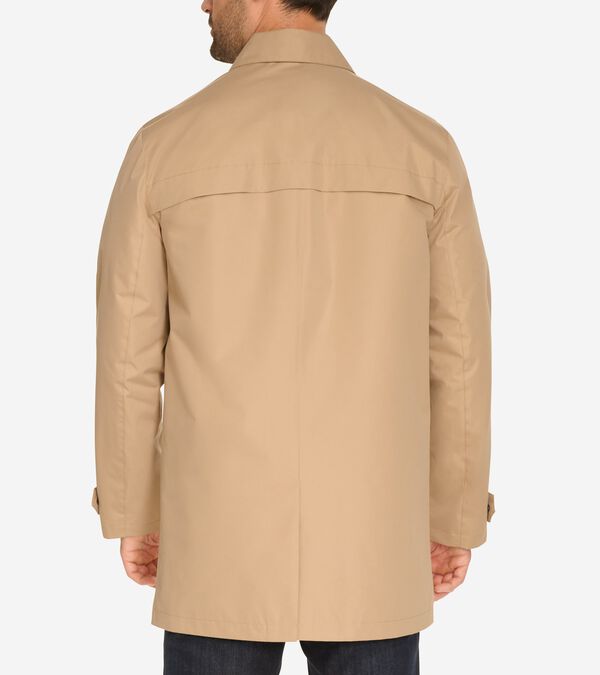 Cole Haan Men's Front Zip Rain Jacket
