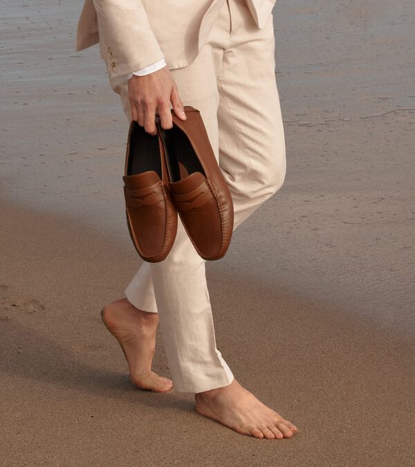 Cole Haan Men's Grand Laser Penny Driver