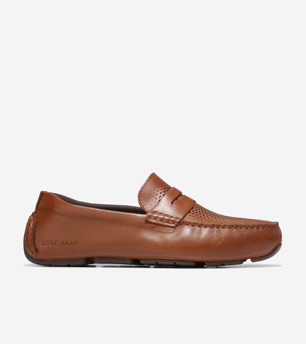cole haan Men's Grand Laser Penny Driver
