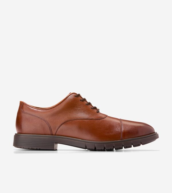 cole haan Men's GrandFlex Dress Cap Toe Oxfords