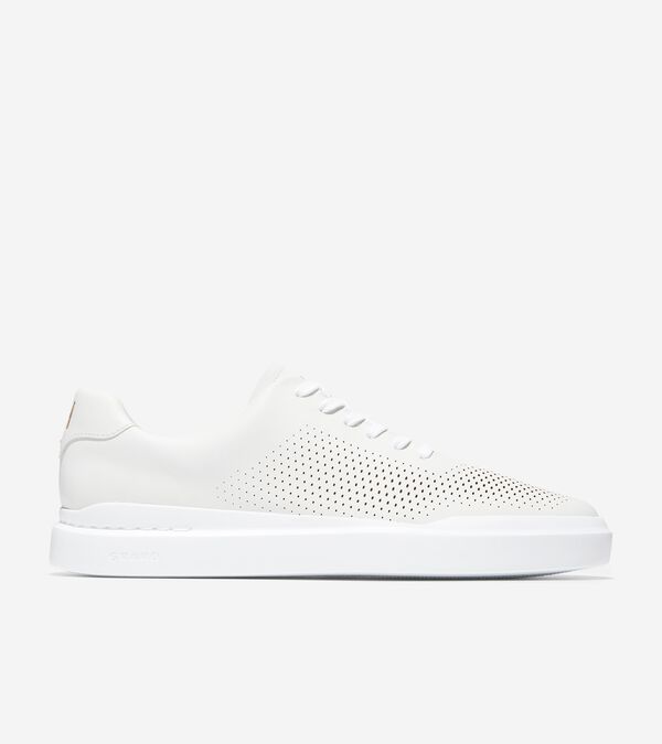 cole haan Men's GrandPrø Rally Laser Cut Sneakers