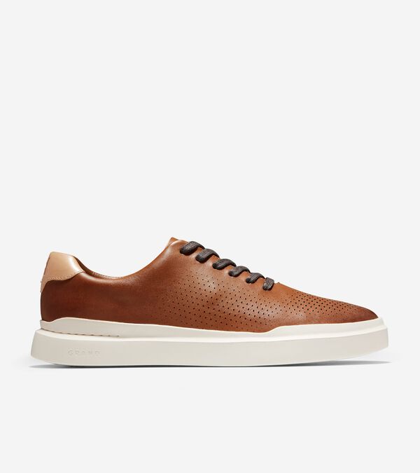 cole haan Men's GrandPrø Rally Laser Cut Sneakers