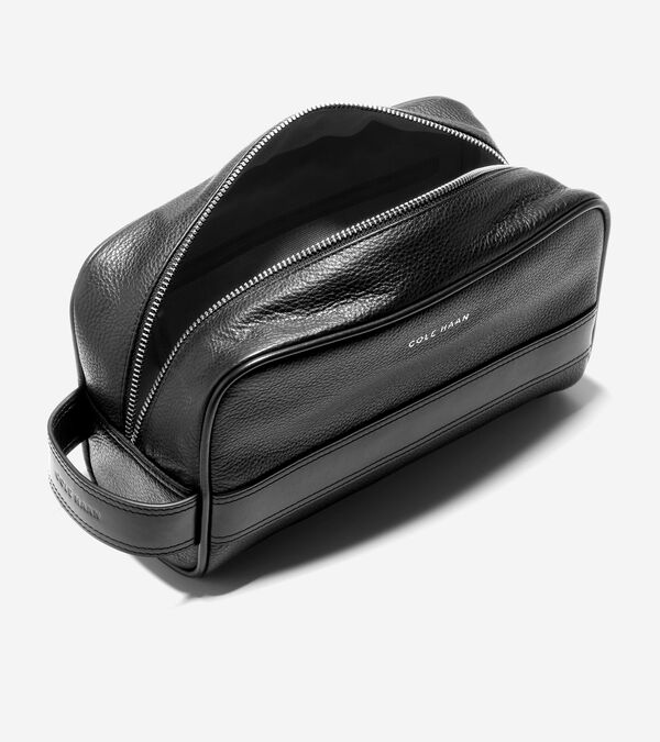 Cole Haan Men's Leather Travel Kit