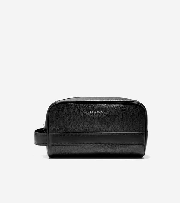 cole haan Men's Leather Travel Kit