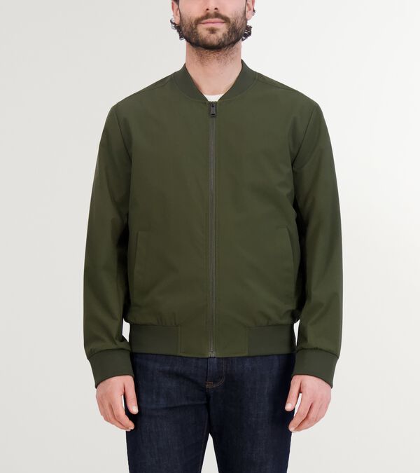 cole haan Men's Nylon Bomber Jacket