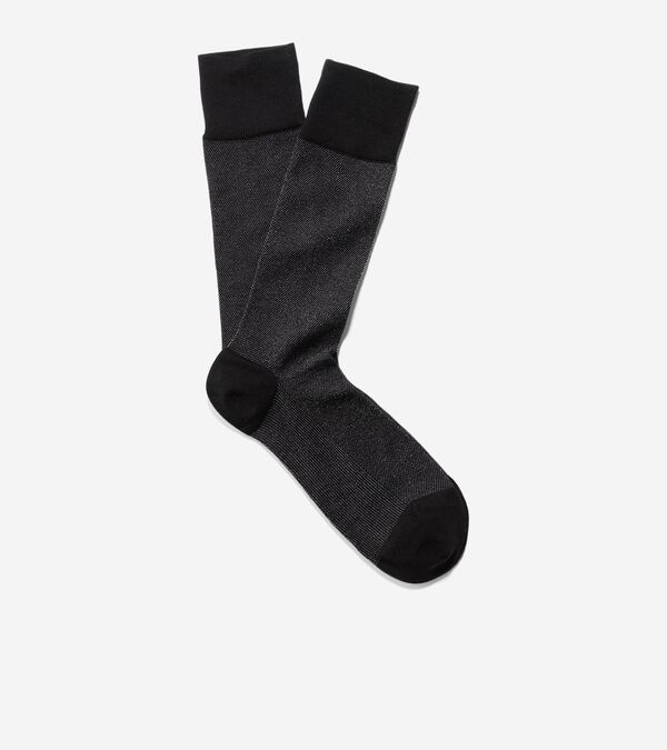Cole Haan Men's Pique Crew Socks