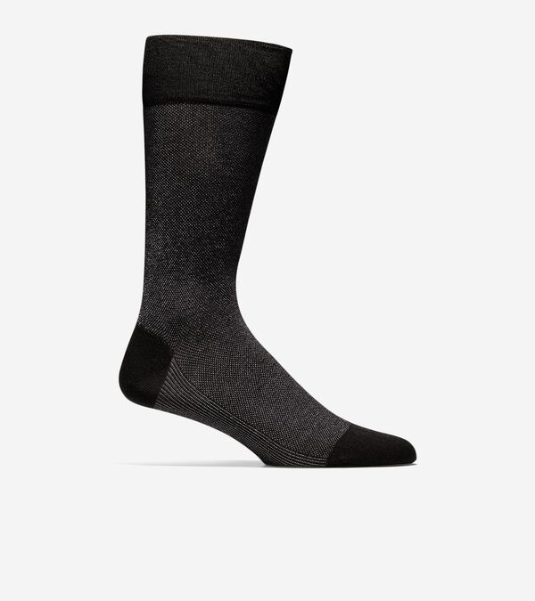 cole haan Men's Pique Crew Socks