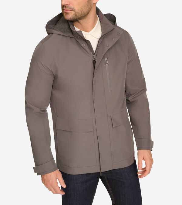 cole haan Men's Rain Parka