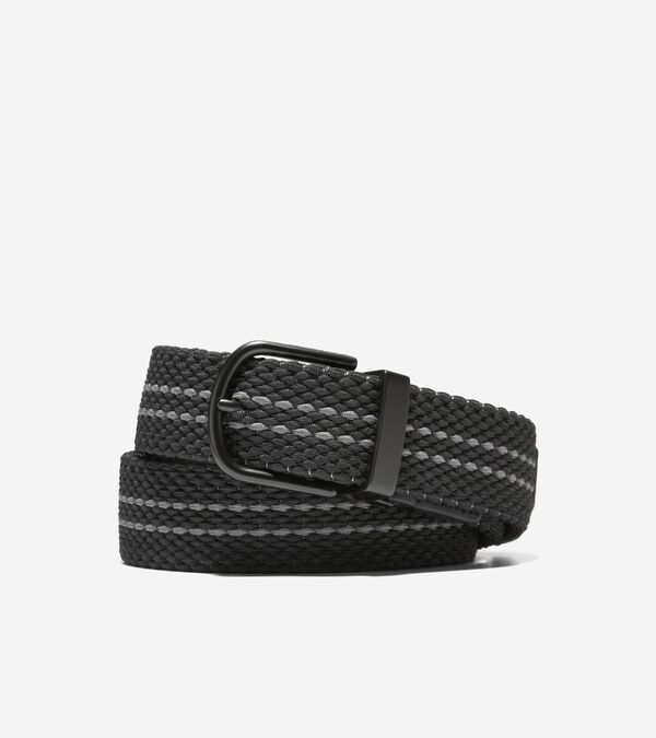cole haan Men's Reversible Stretch Web Belt
