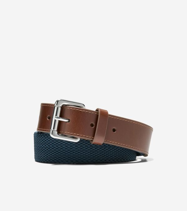 cole haan Men's Web Stretch Belts